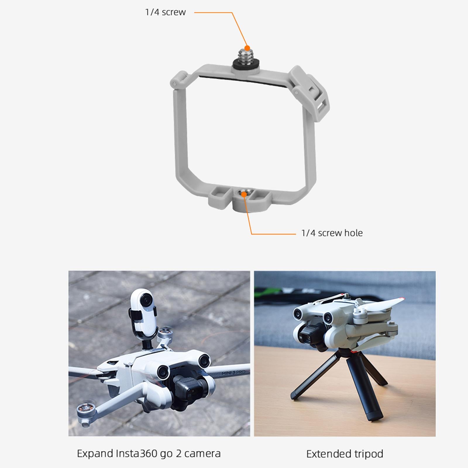 ABS Mount Tripods mount Camera Adapter