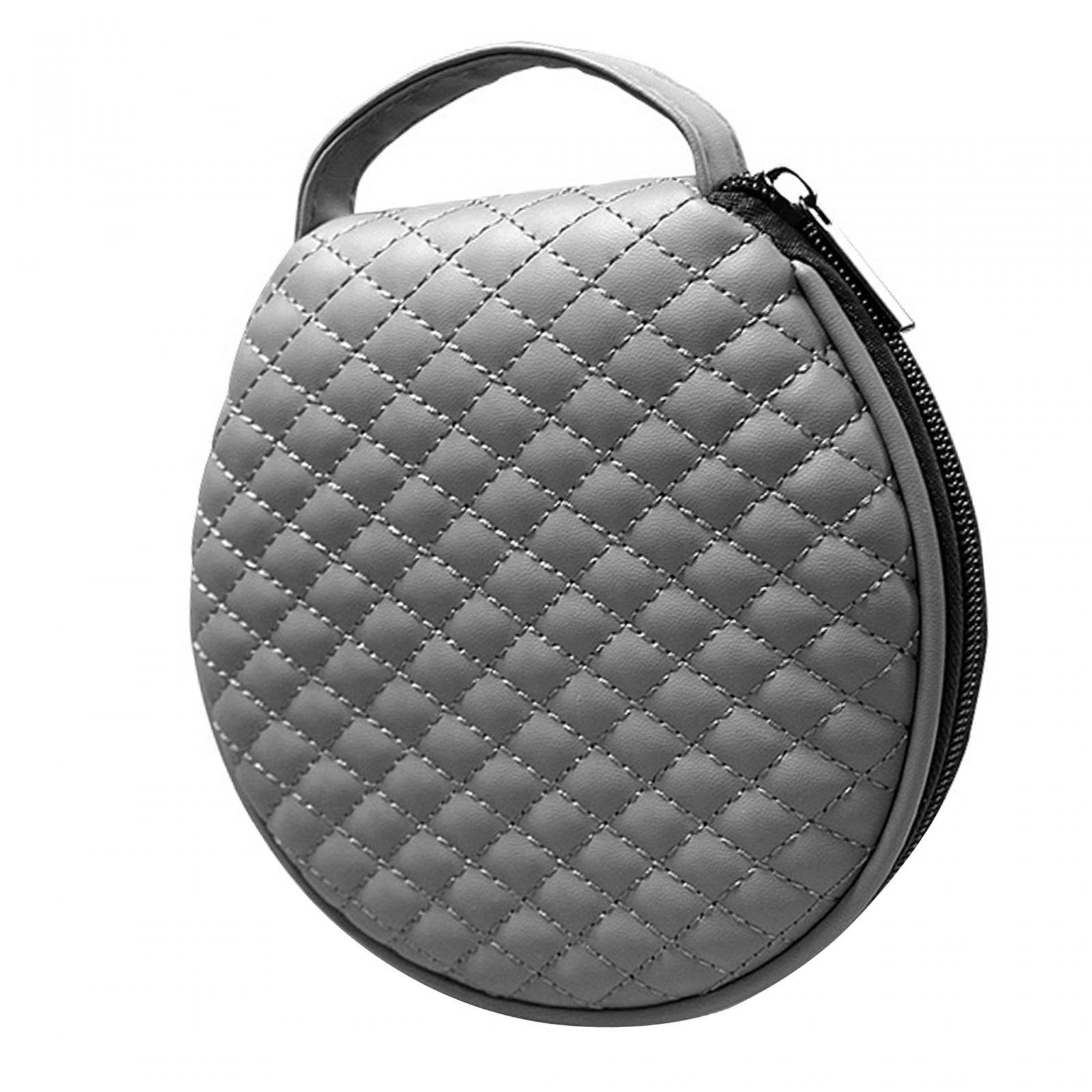Portable CD Wallet Case Organizer PU 20 Capacity Prevent Scratch Grey