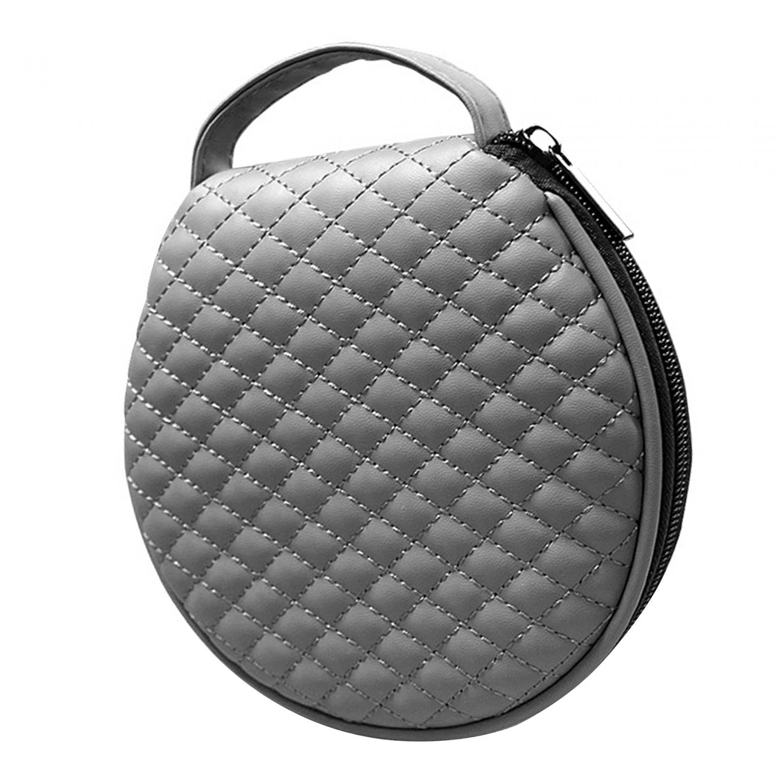 Portable CD Wallet Case Organizer PU 20 Capacity Prevent Scratch Grey