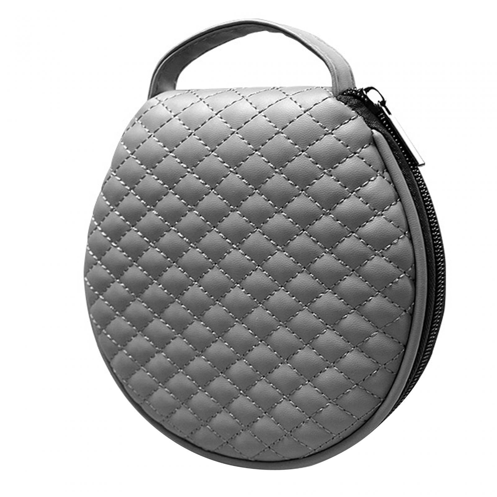 Portable CD Wallet Case Organizer PU 20 Capacity Prevent Scratch Grey