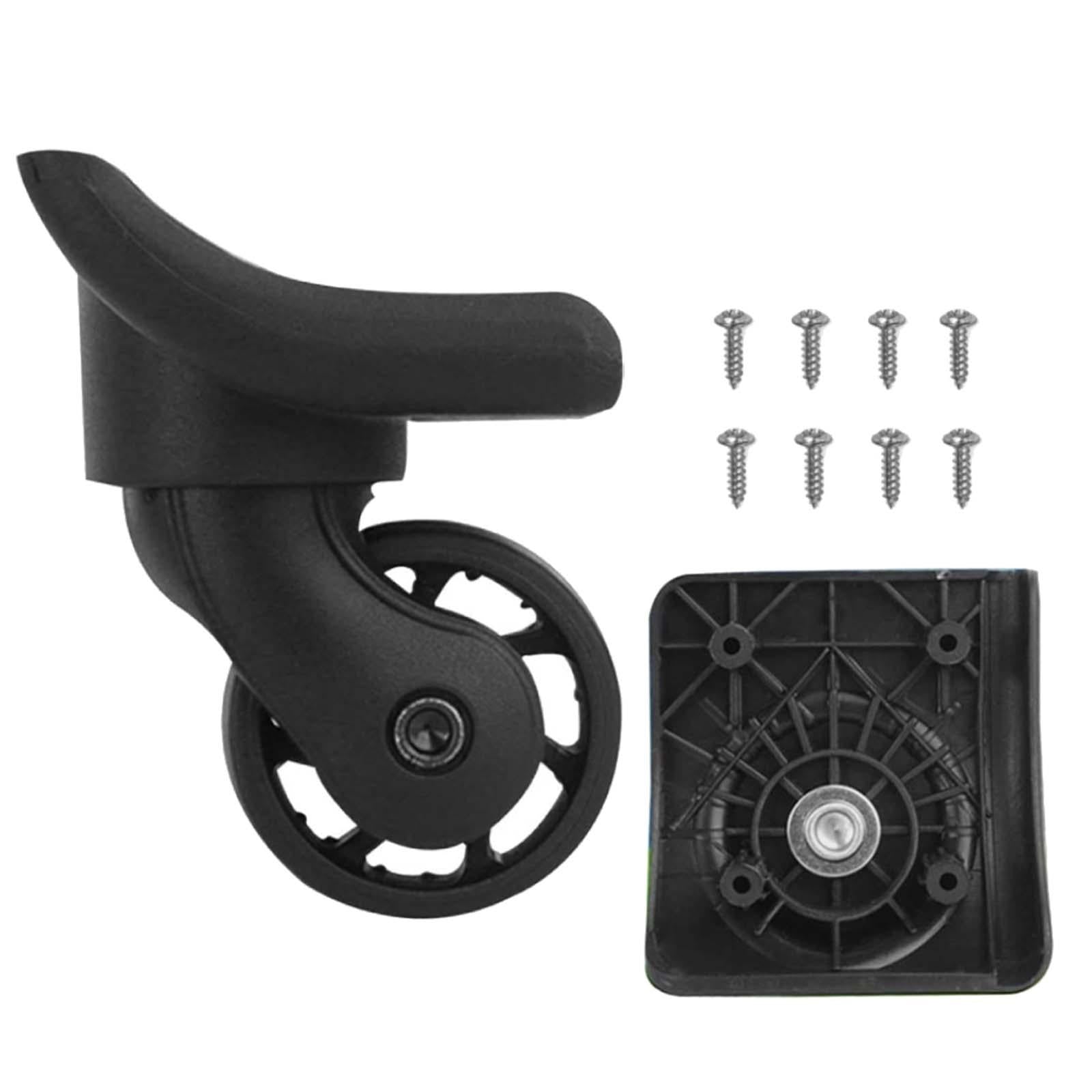 2x Luggage Wheels Replacement Accessories for Travel Suitcase Travelling Bag