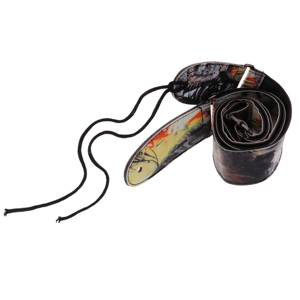 Durable Painting Guitar Strap for Electric Guitar Bass #2