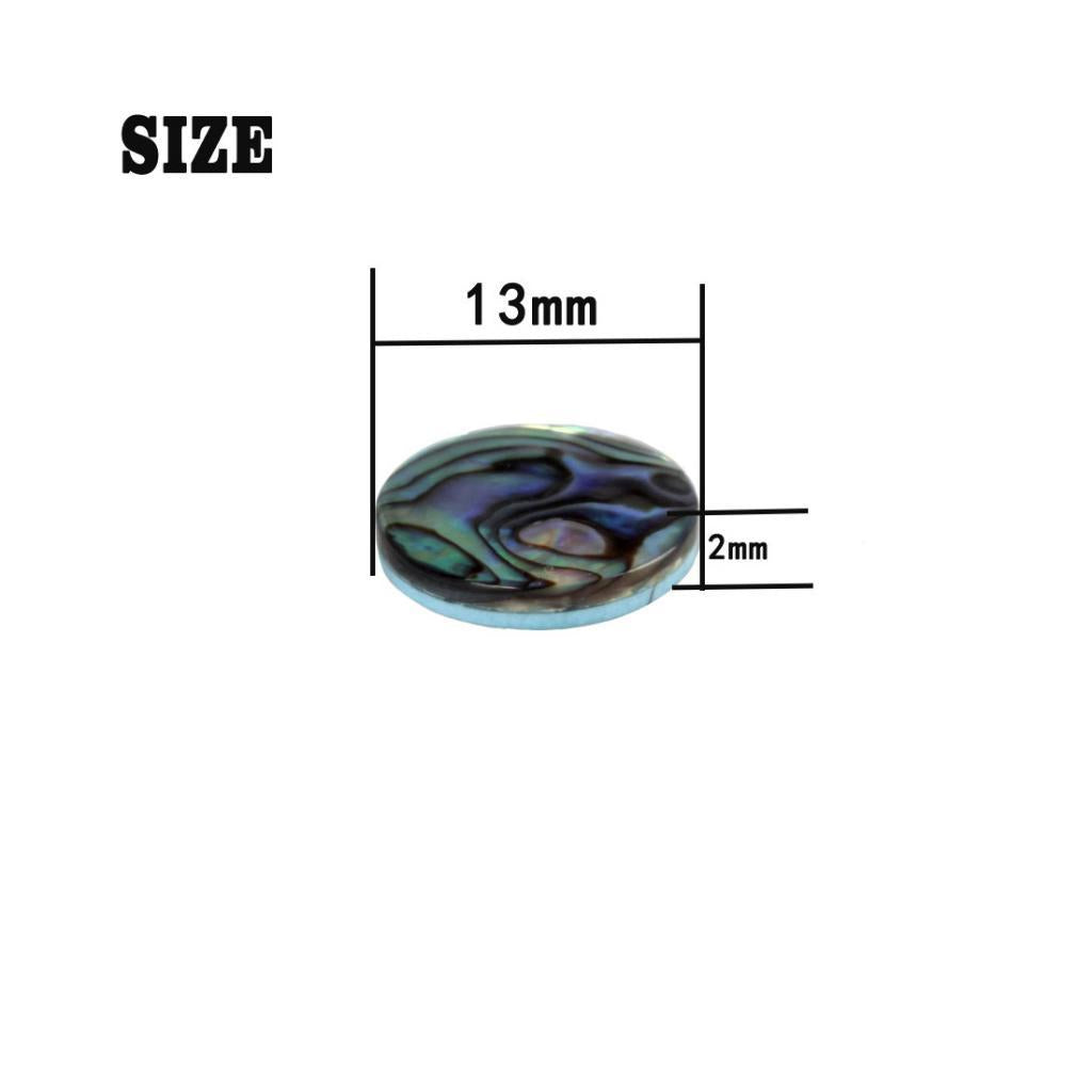 3 Pieces Shell Finger Buttons for Trumpet Repairing Tools