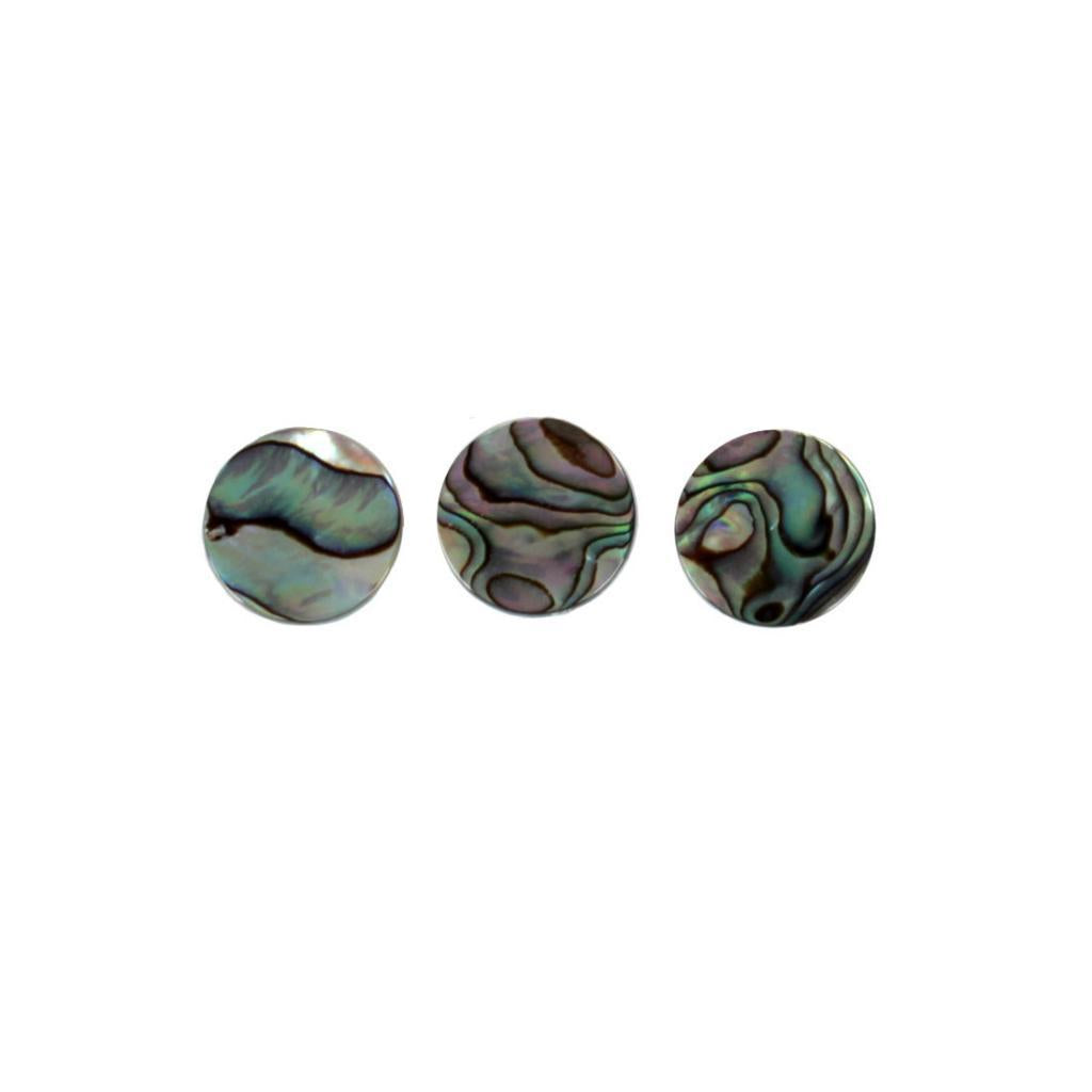3 Pieces Shell Finger Buttons for Trumpet Repairing Tools