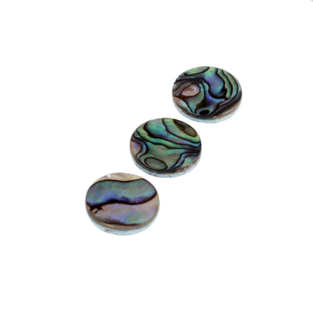 3 Pieces Shell Finger Buttons for Trumpet Repairing Tools