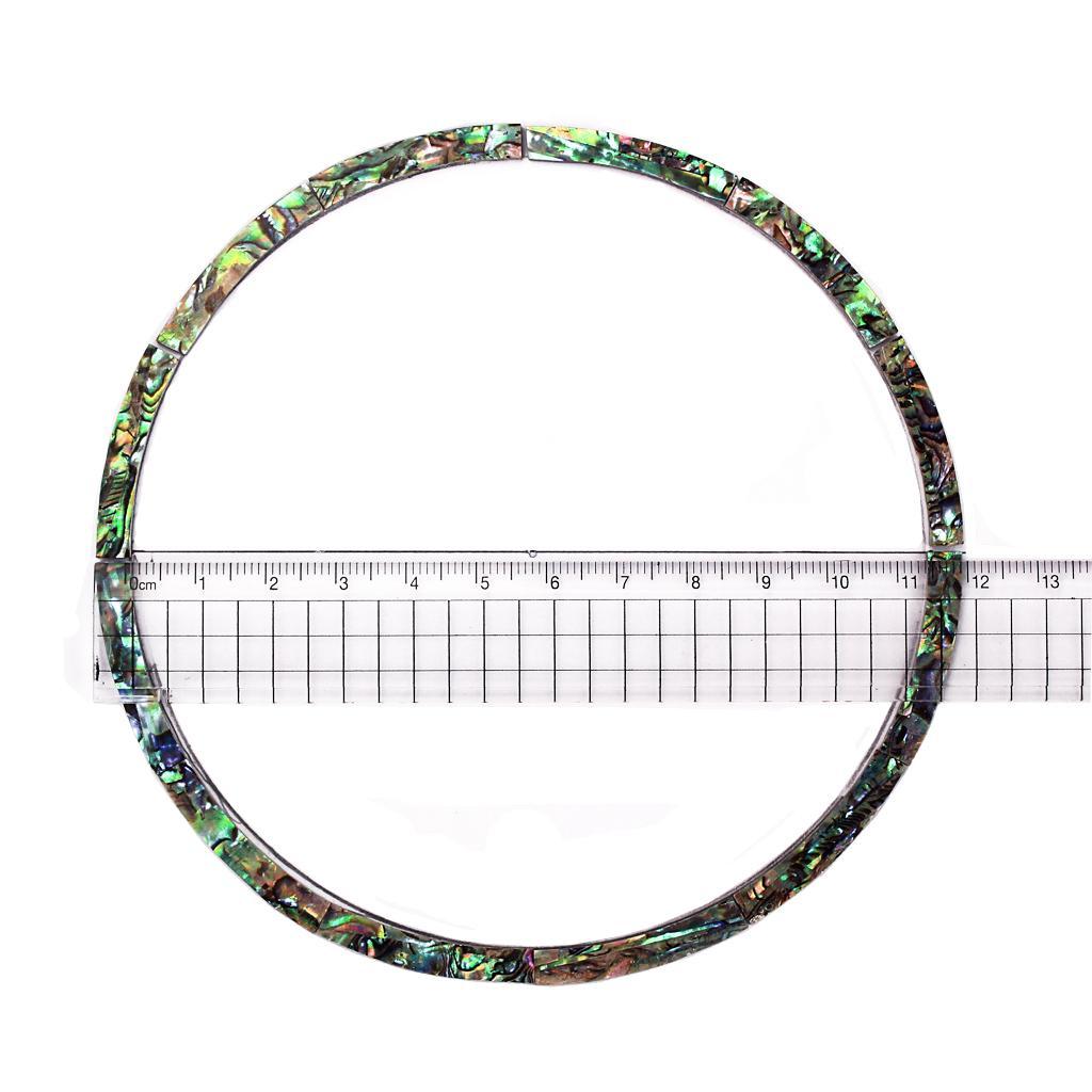 1 Set Shell Acoustic Guitar Truss Rod Cover Soundhole Inlay Strip