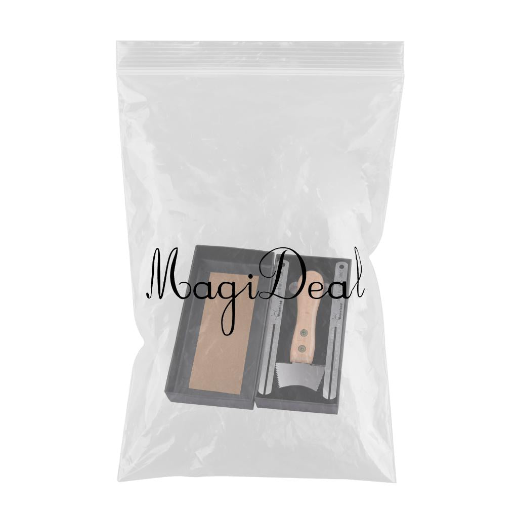 Guitar Fret Repair Tools Fretboard Protector Measuring Ruler Jagged Knife