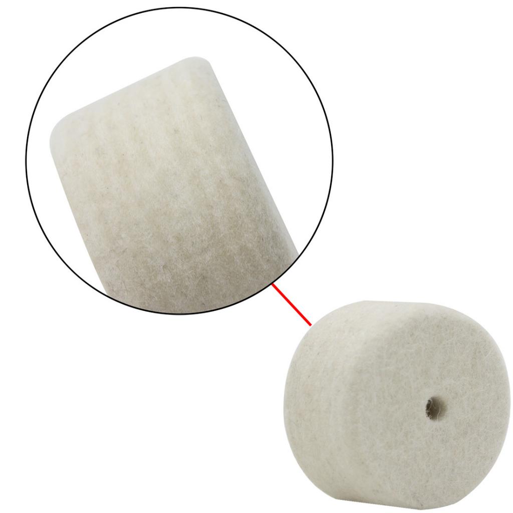 Drum Pedal Beater Hammer Head Felt Pad Percussion Drum Accessory