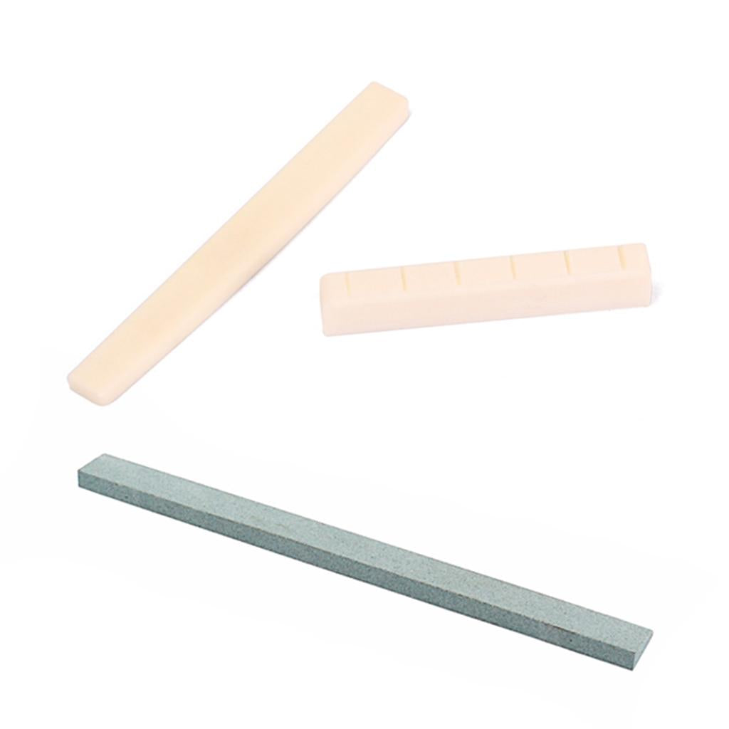 Natural Bone Saddle Nut&Guitar Sander Sanding Polish for Classical Guitar