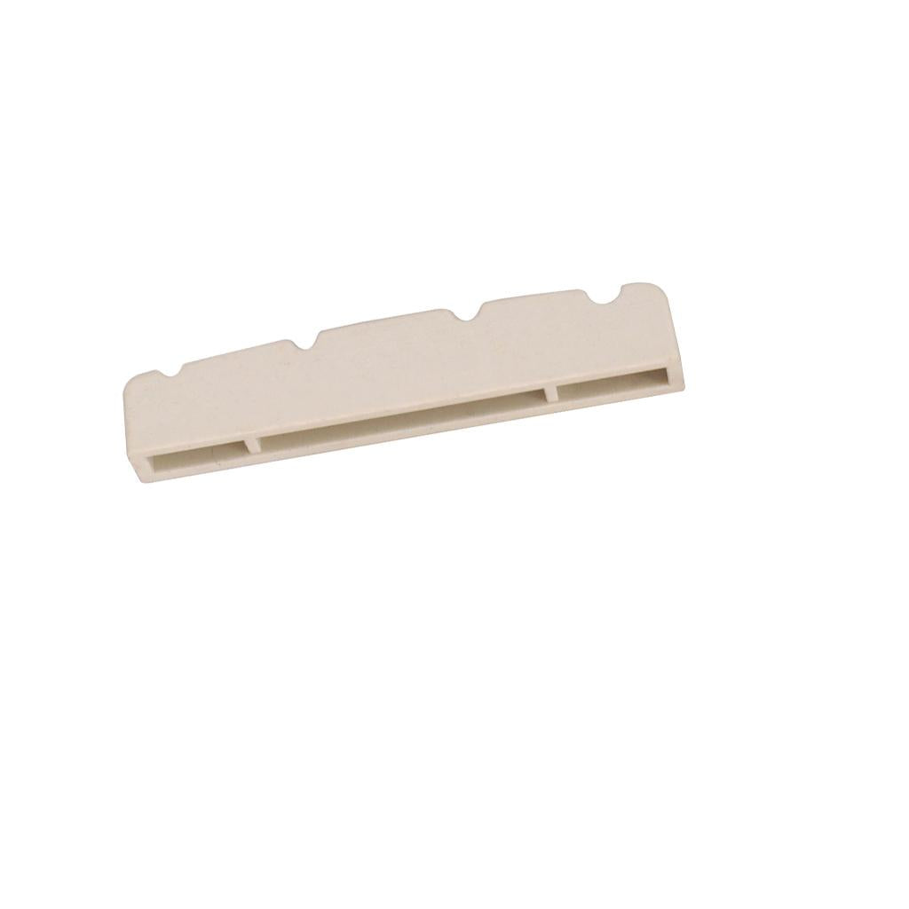 2 Pieces 4 String Pre-slotted Electric Jazz Bass Nut 44x5.8x8mm