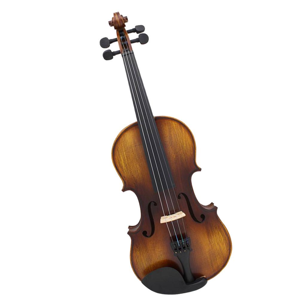 4/4 Full Size Antique Solid Wood AV-508 Matte Handmade Violin Fiddle