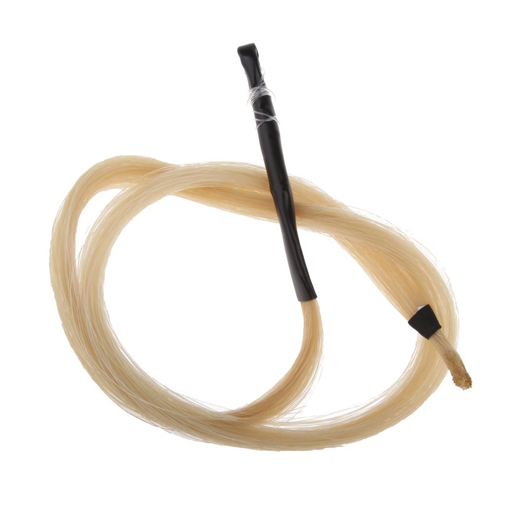Erhu Bow Hair Erhu Horsetail Hair for Erhu Bow Parts