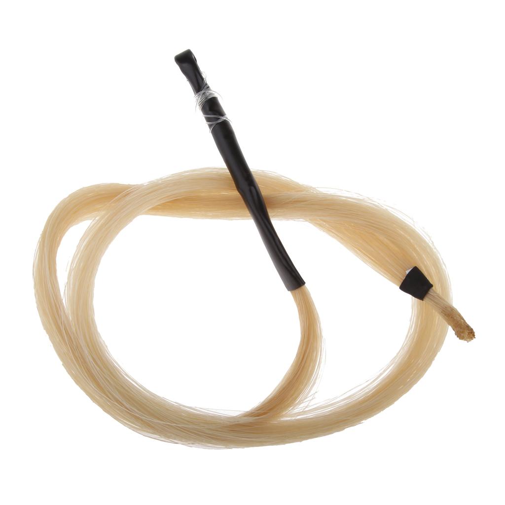 Erhu Bow Hair Erhu Horsetail Hair for Erhu Bow Parts