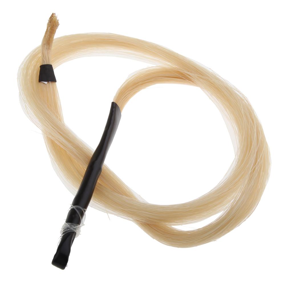 Erhu Bow Hair Erhu Horsetail Hair for Erhu Bow Parts