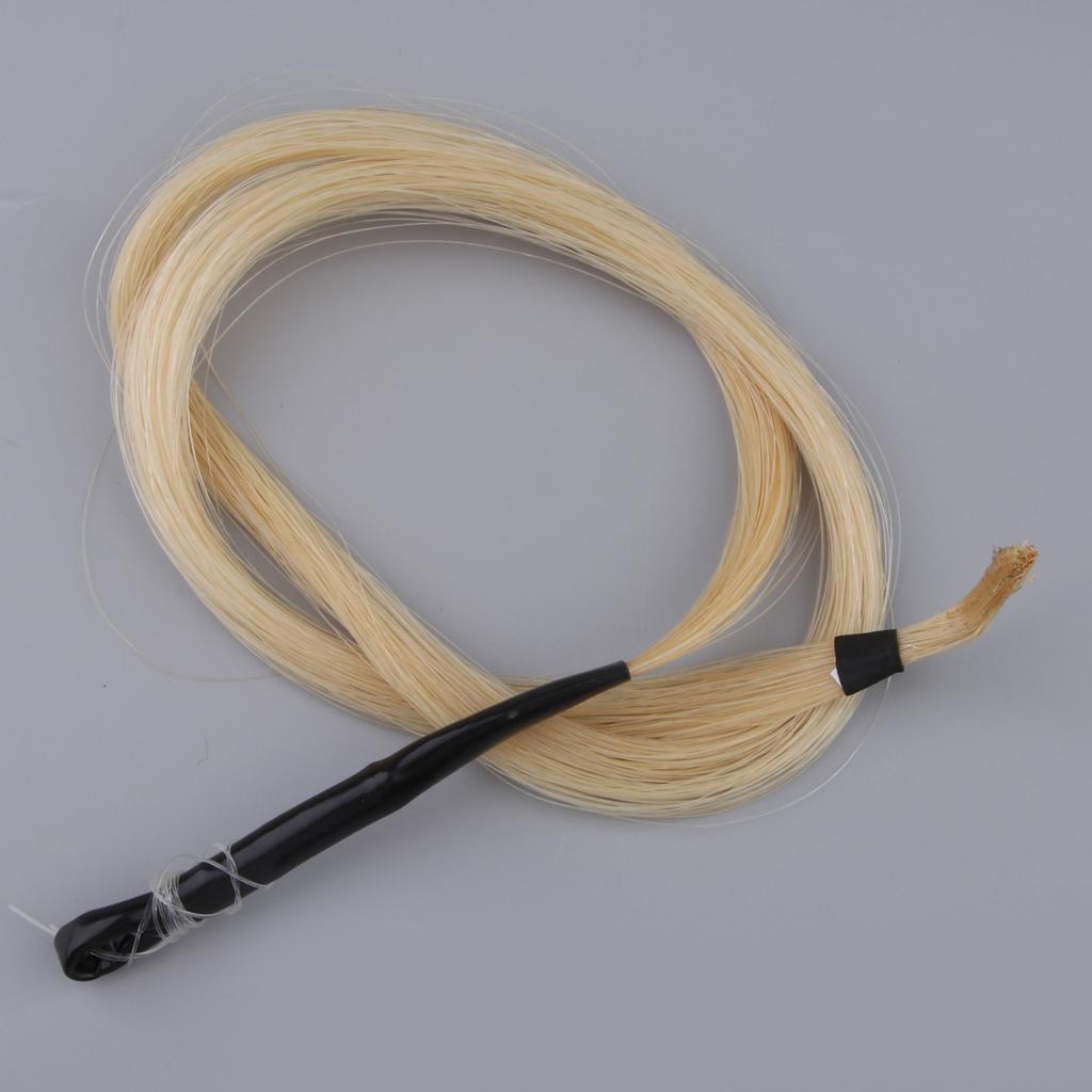Erhu Bow Hair Erhu Horsetail Hair for Erhu Bow Parts