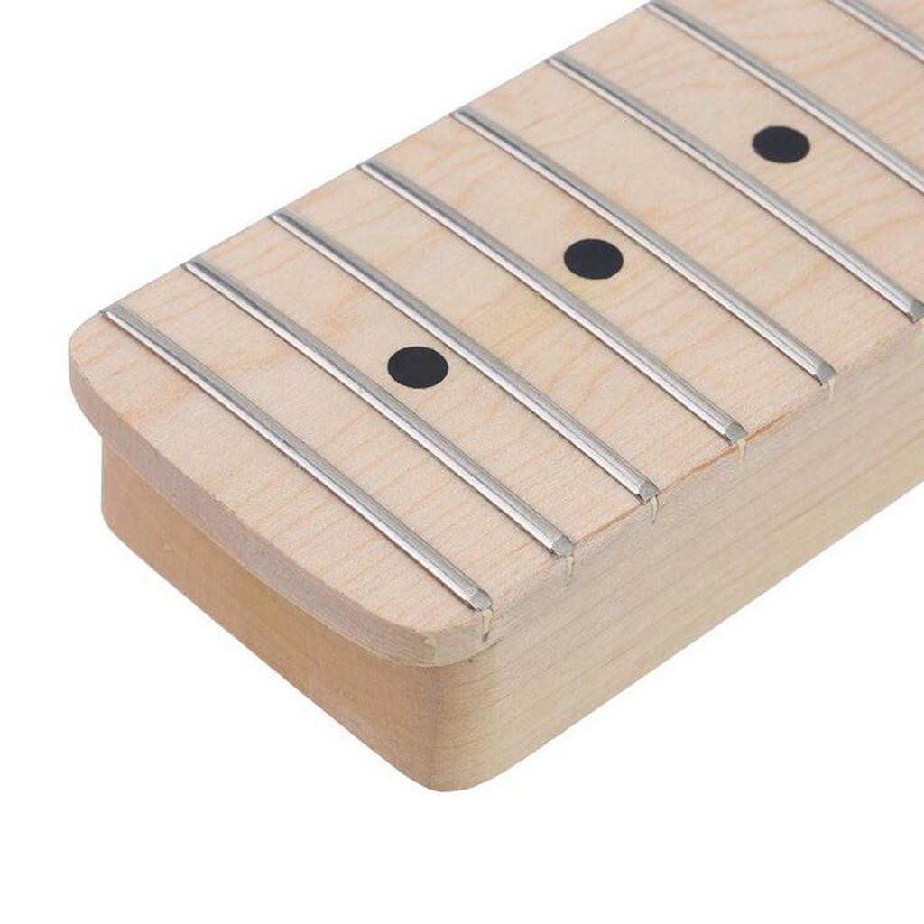 Maple Electric Guitar Neck 22 Fret Fingerboard Fretboard