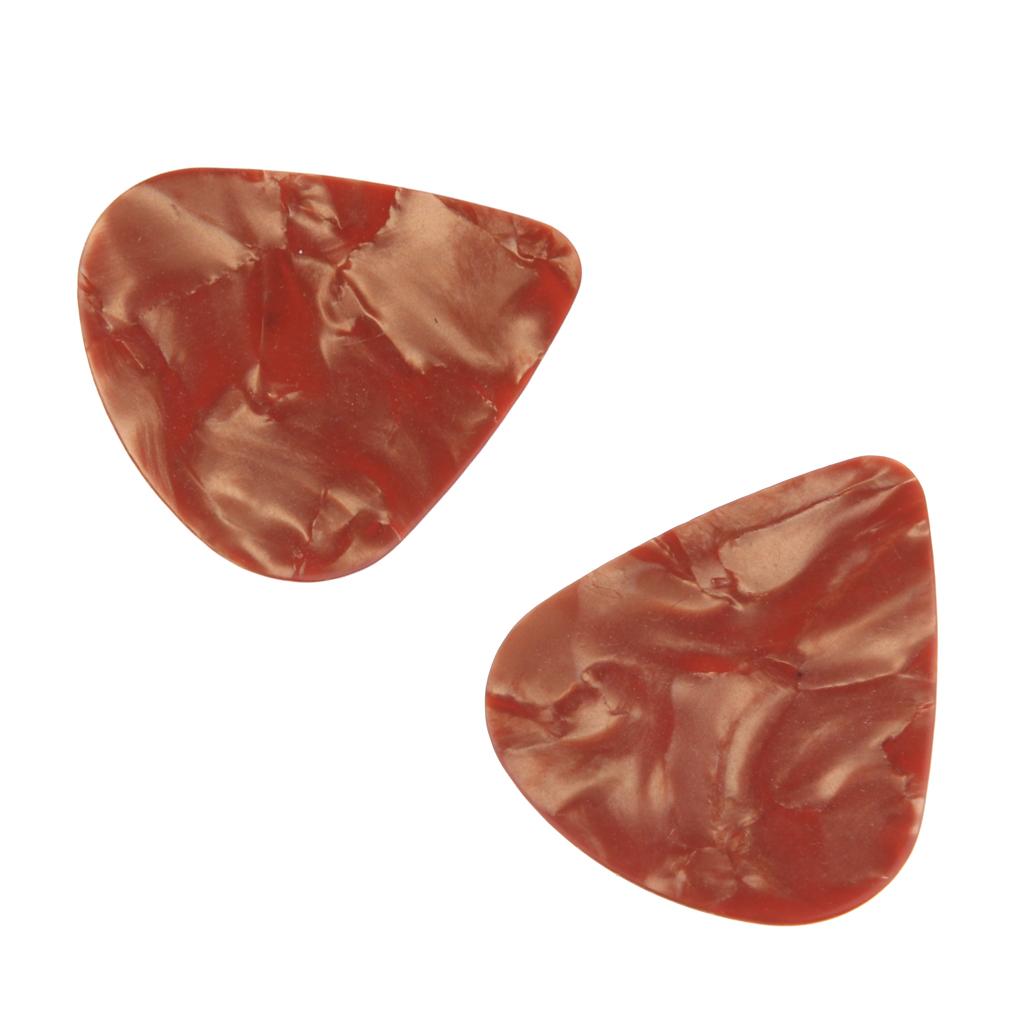 2 Pieces Plastic Guitar Pick Plectrum for Acoustic Electric Guitar 0.46mm
