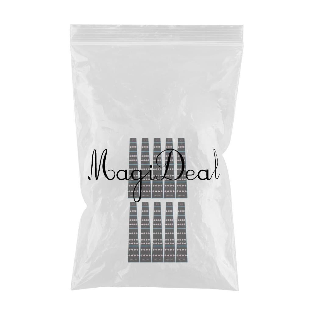 3/4 Violin Fretboard Position Sticker Fiddle Finger Chart for Students