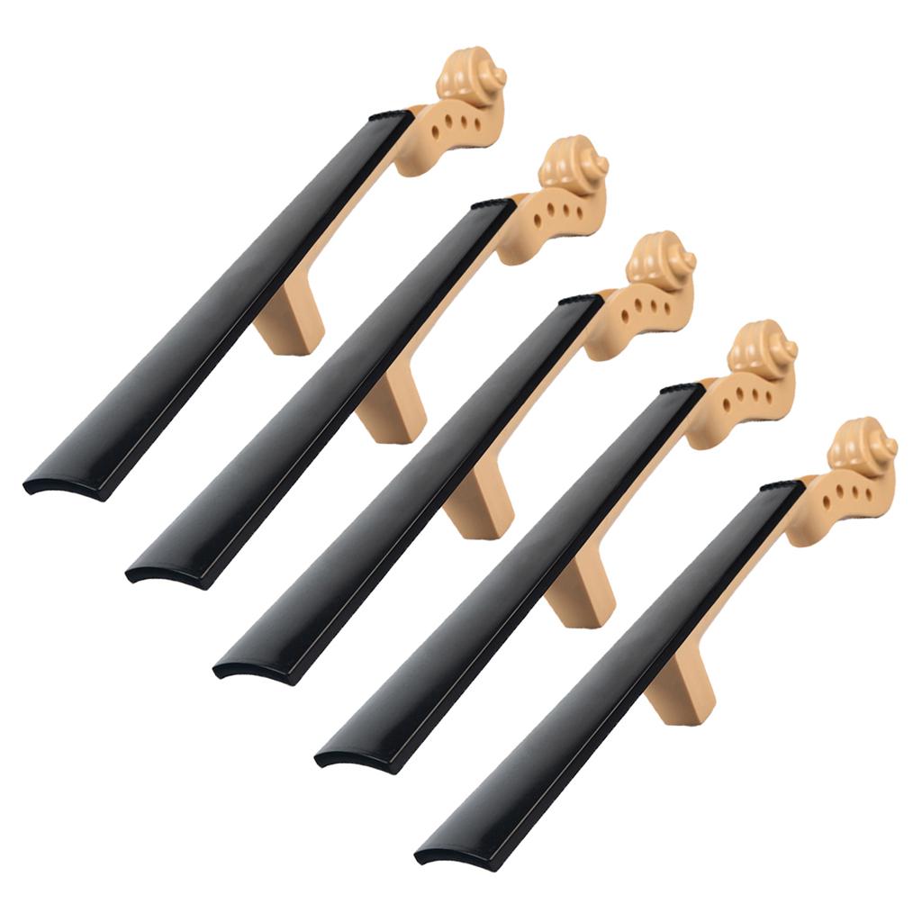 4/4 Size Plastic Violin Neck Fingerboard Fiddle Accessory