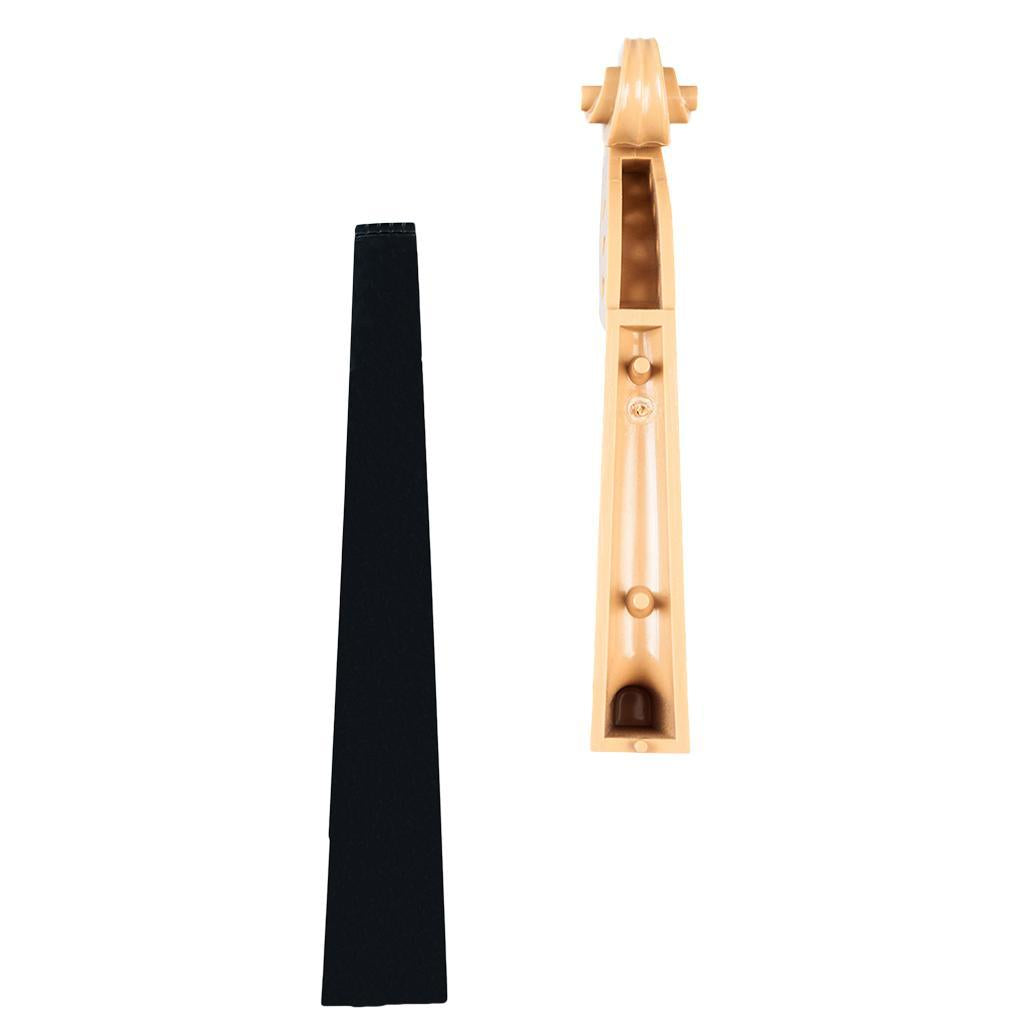 3/4 Size Plastic Violin Neck Fingerboard Fiddle Accessory