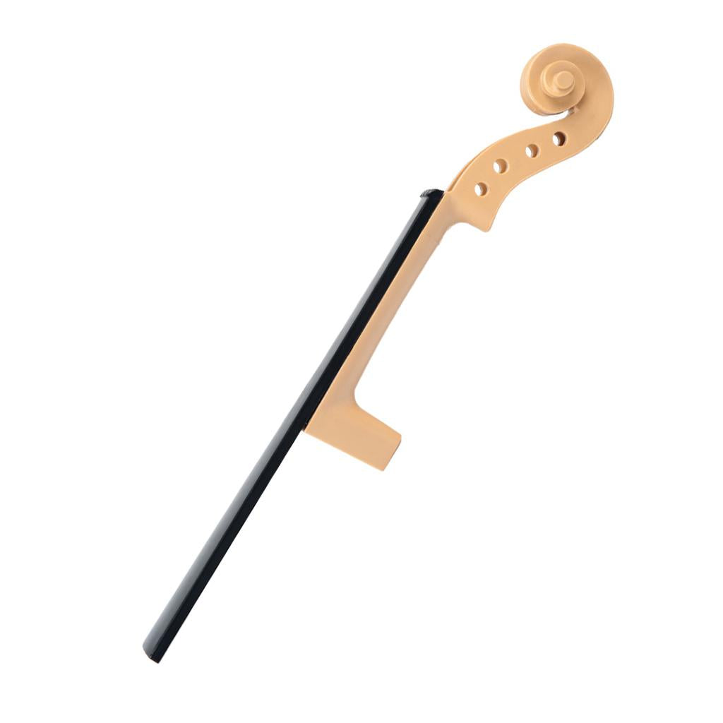 4/4 Size Plastic Violin Neck Fingerboard Fiddle DIY Kit