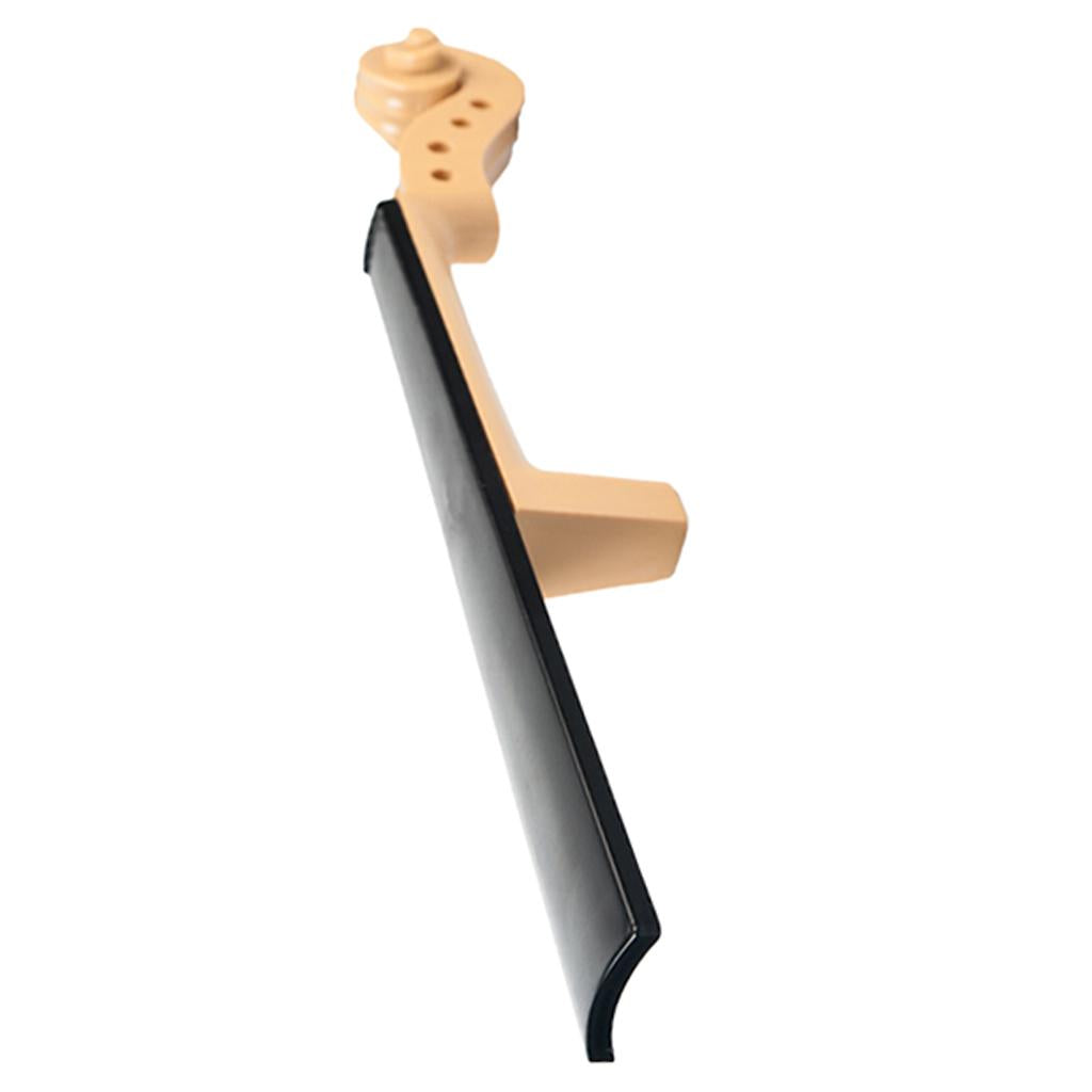 4/4 Size Plastic Violin Neck Fingerboard Fiddle DIY Kit