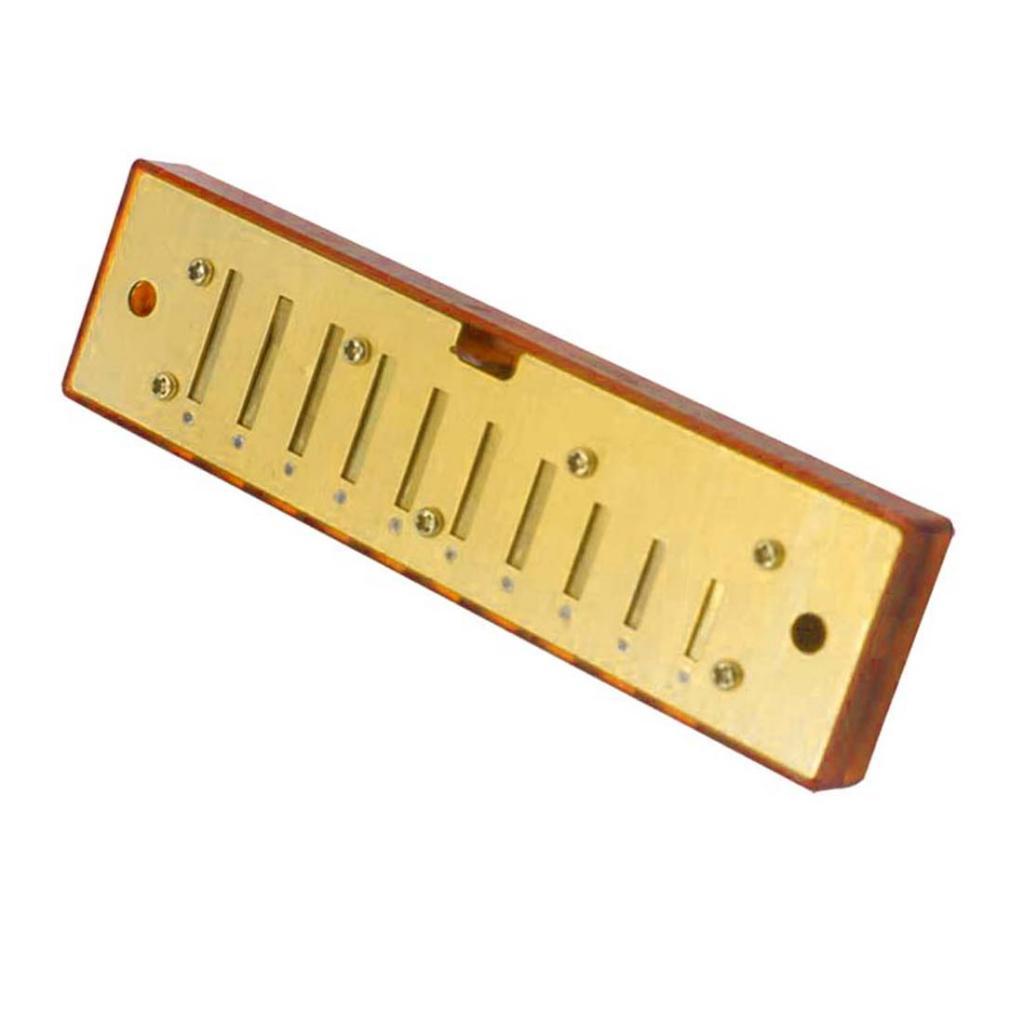 10-hole 20-tone Plastic Harmonica for Kids and Beginners