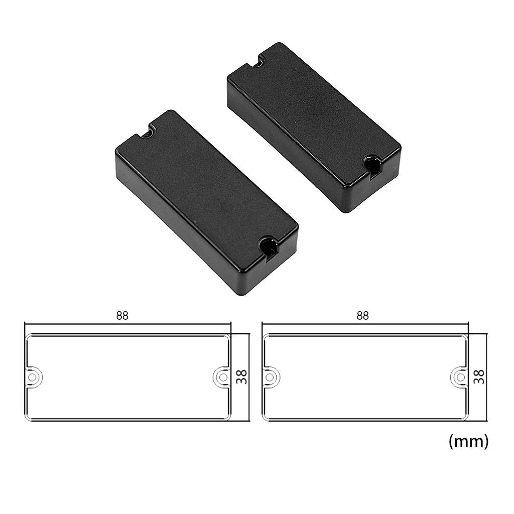2pcs 4 String Bass Humbucker Pickup for Electric Bass Replacement