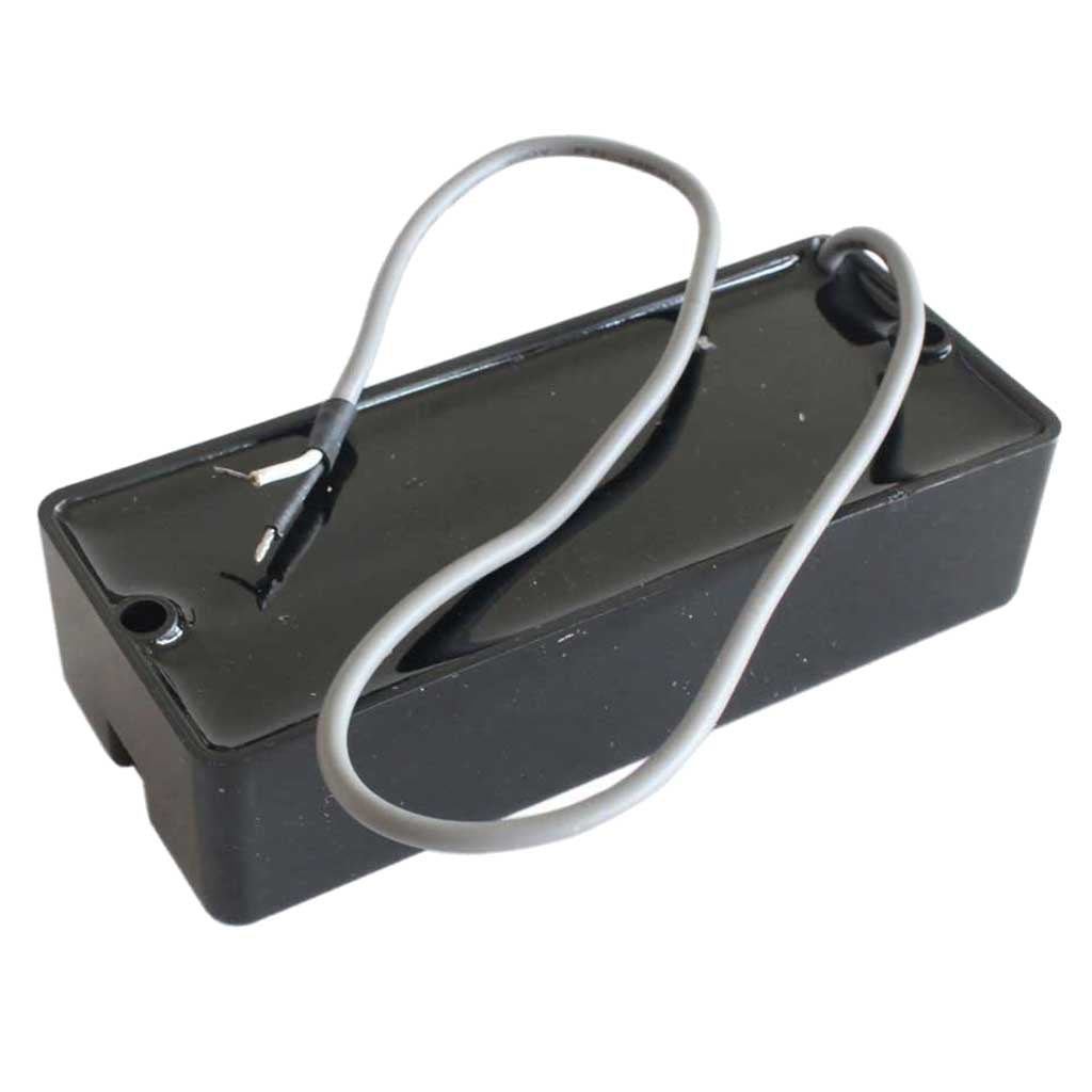 4 String Electric Bass Guitar Pickups Humbucker Bridge and Neck Set Black