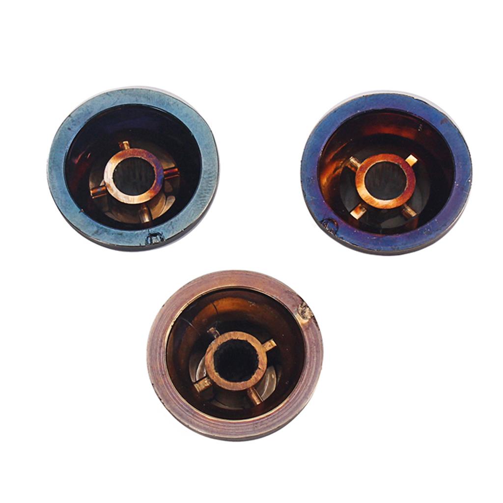 3pcs Bronze Speed Volume Tone Control Knobs For Electric Guitar