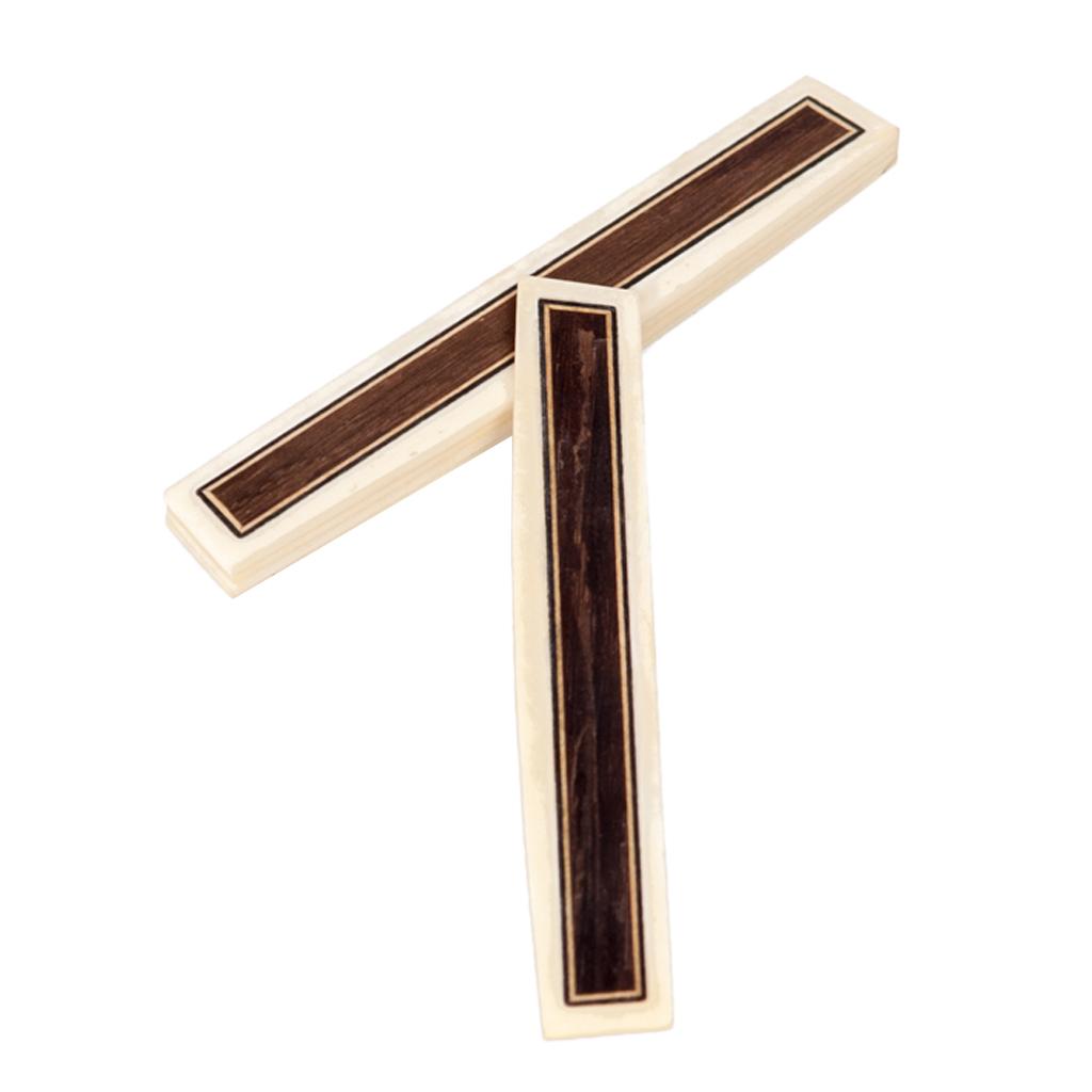 Classical Guitar Bridge Tie Blocks Inlay Wood Frame Guitar Parts Accessories