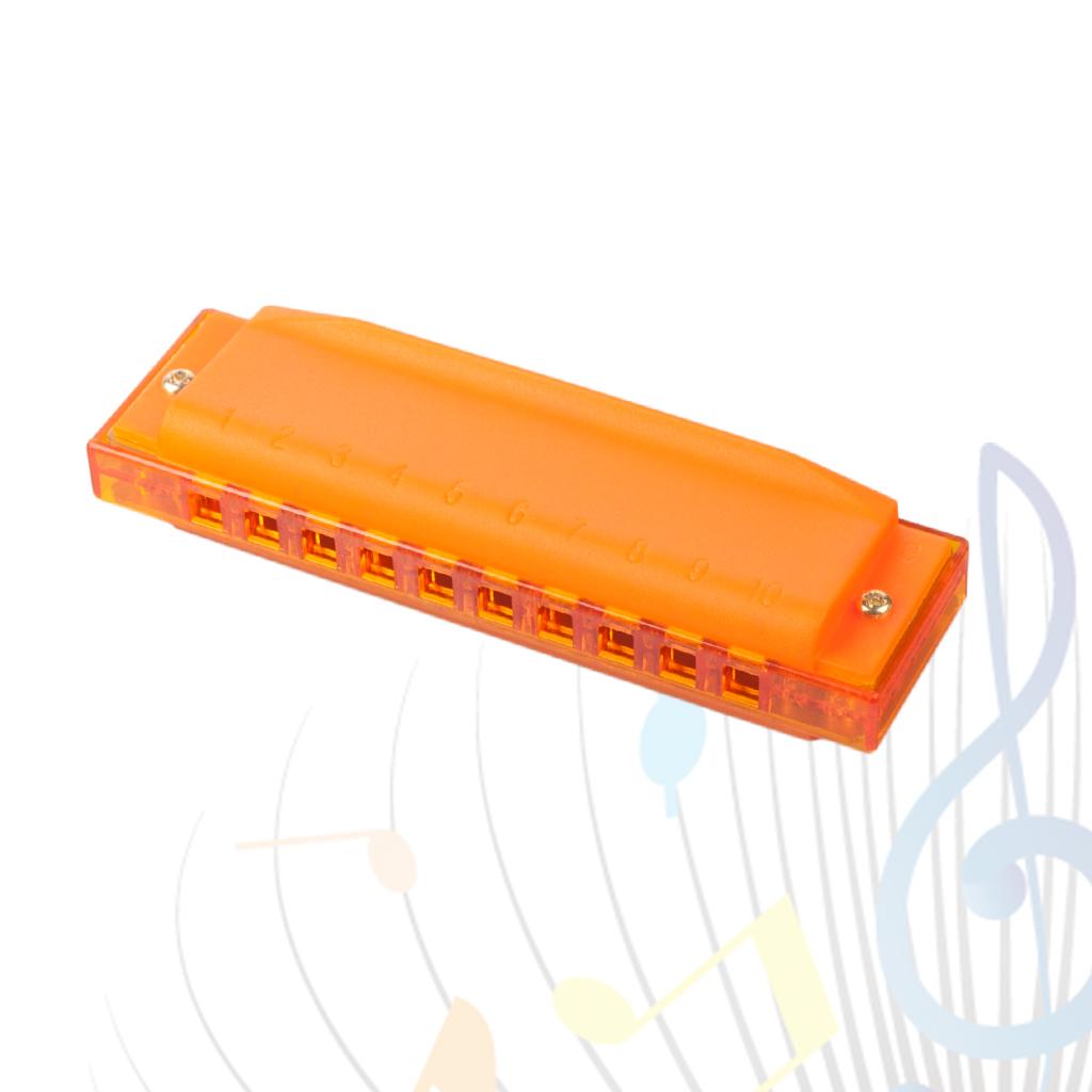 6Pieces 10 Hole C Key Harmonica Mouth Organ Musical Instrument Gift