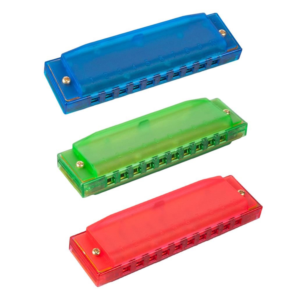 Kids Harmonica Educational Musical Instrument Toy for Kids Beginners Blue