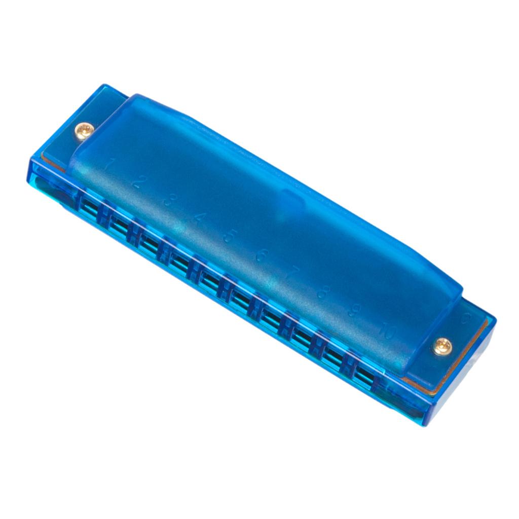 Kids Harmonica Educational Musical Instrument Toy for Kids Beginners Blue