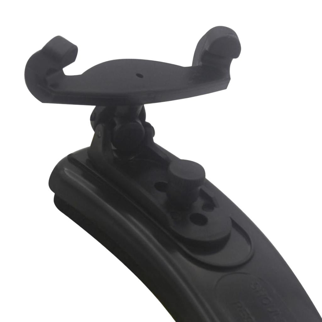 Violin Fiddle Shoulder Rest Pad Support Feet for Violin Fiddle Parts Black
