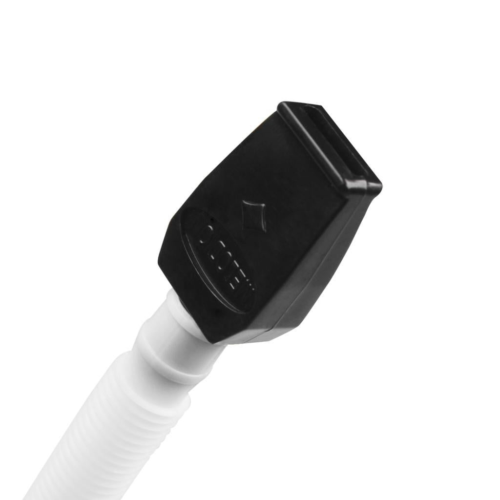 Long Plastic Flexible Melodica Pianica Tube with Mouthpiece Accessory Black