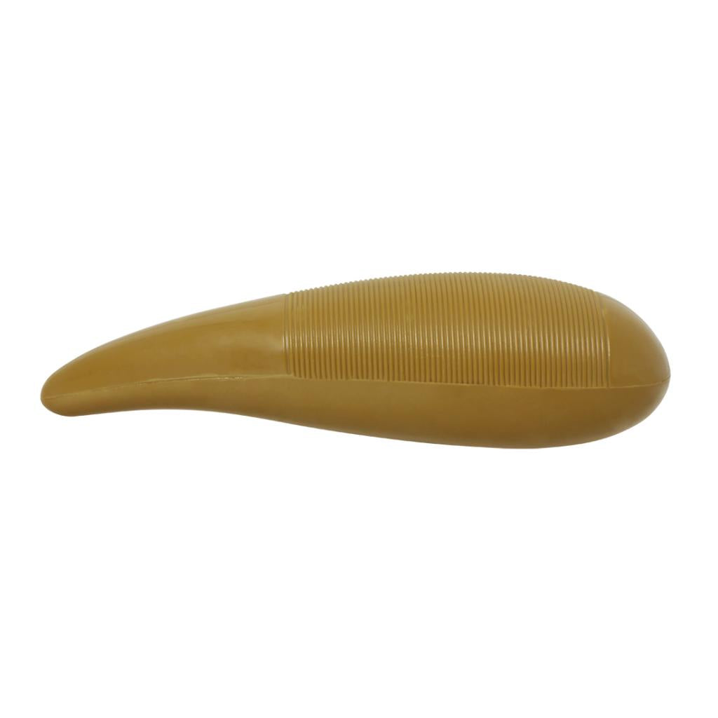 Plastic Guiro with Scraper Percussion Instrument
