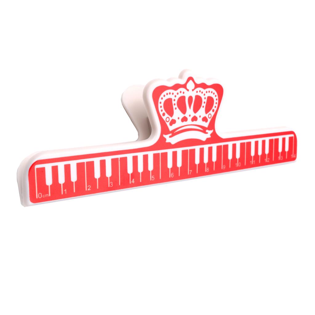 Plastic Music Note Book Score Page Holder Clips Music Stand Parts Red