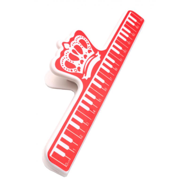 Plastic Music Note Book Score Page Holder Clips Music Stand Parts Red