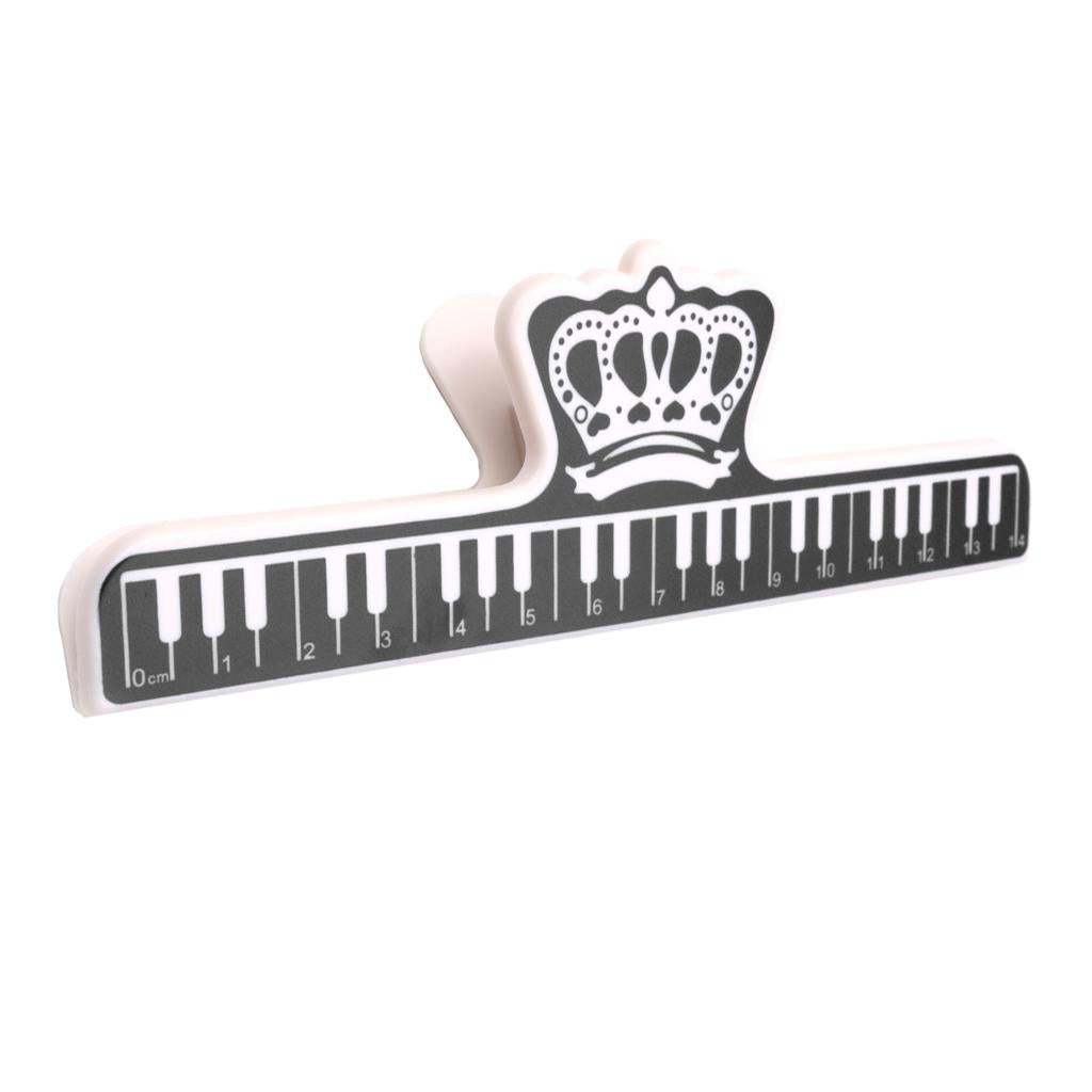 Plastic Music Note Book Score Page Holder Clips Music Stand Parts Black