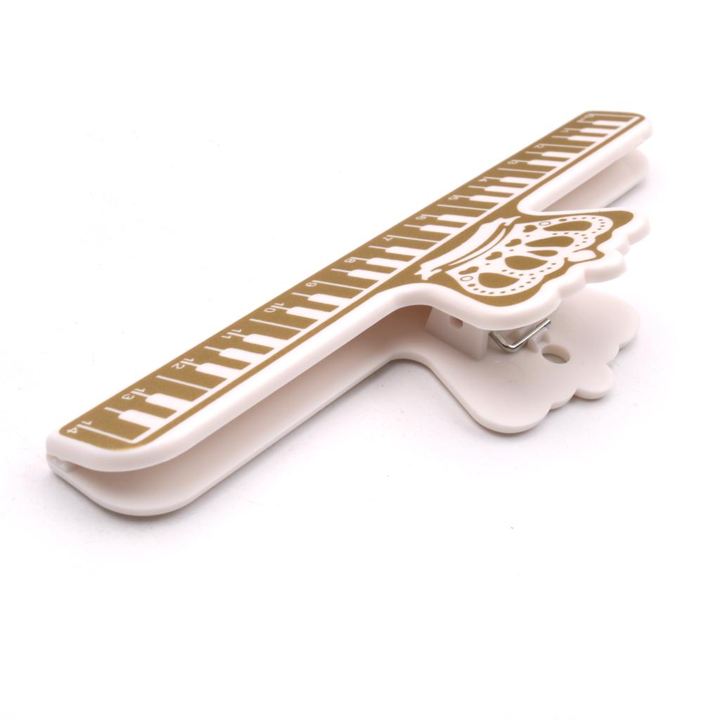 Plastic Music Note Book Score Page Holder Clips Music Stand Parts Golden