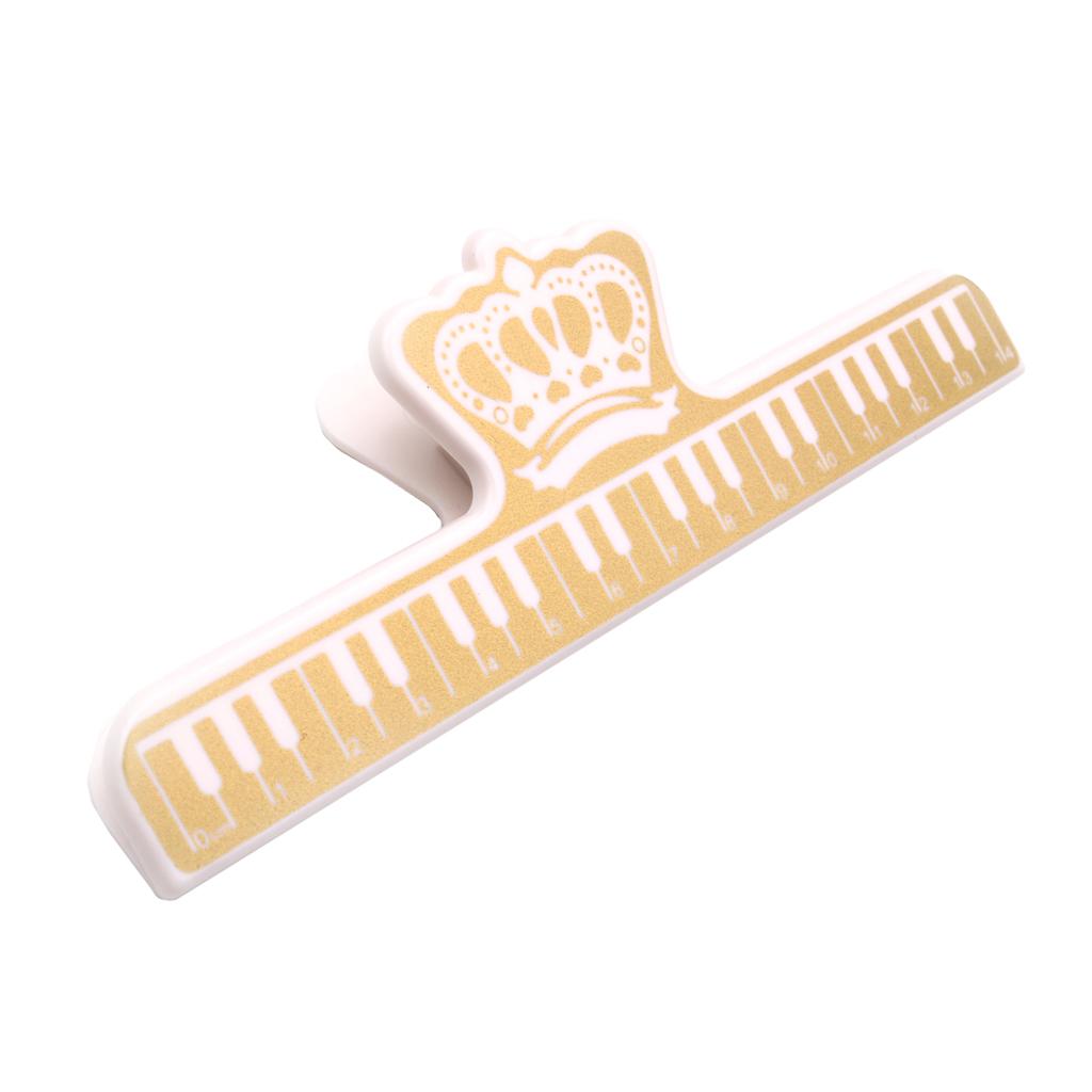 Plastic Music Note Book Score Page Holder Clips Music Stand Parts Golden