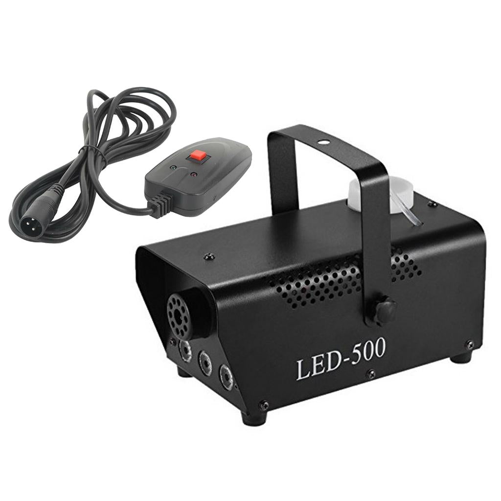 500W Fog Smoke Machine RGB 3 in 1 LED Light Stage Effect Wireless Remote