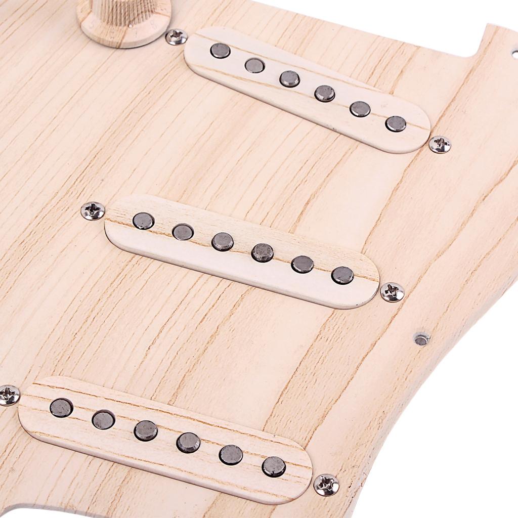 Electric Guitar Loaded Pickguard Scratch Plate for ST Electric Guitar  Beige