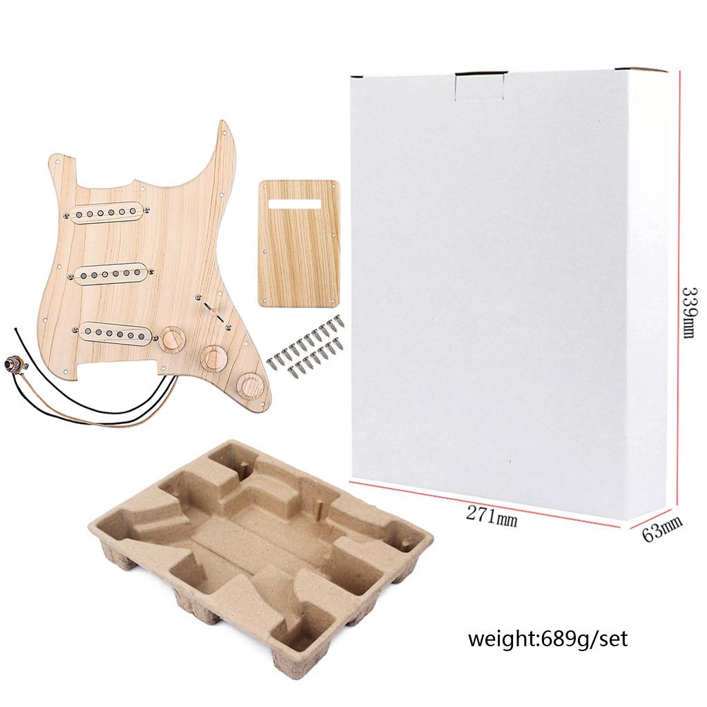 Electric Guitar Loaded Pickguard Scratch Plate for ST Electric Guitar  Beige