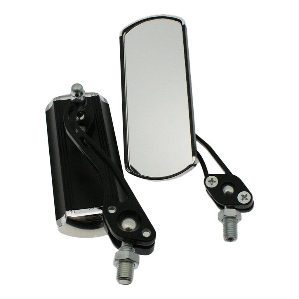 Handlebar Rear View Mirror Bike Bicycle Cycle Rotating MTB Road Riding Safe