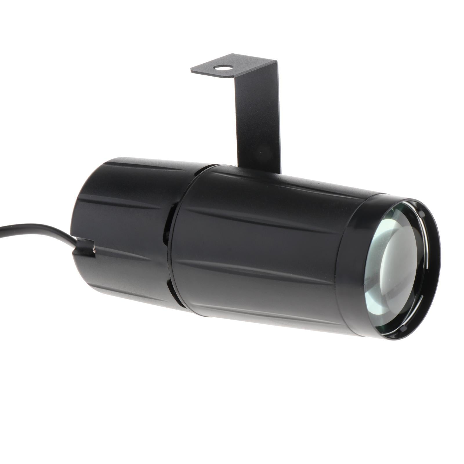 3W Mini LED Stage Lighting Beam Spotlight Xmas Spin Pinspot Light Blue