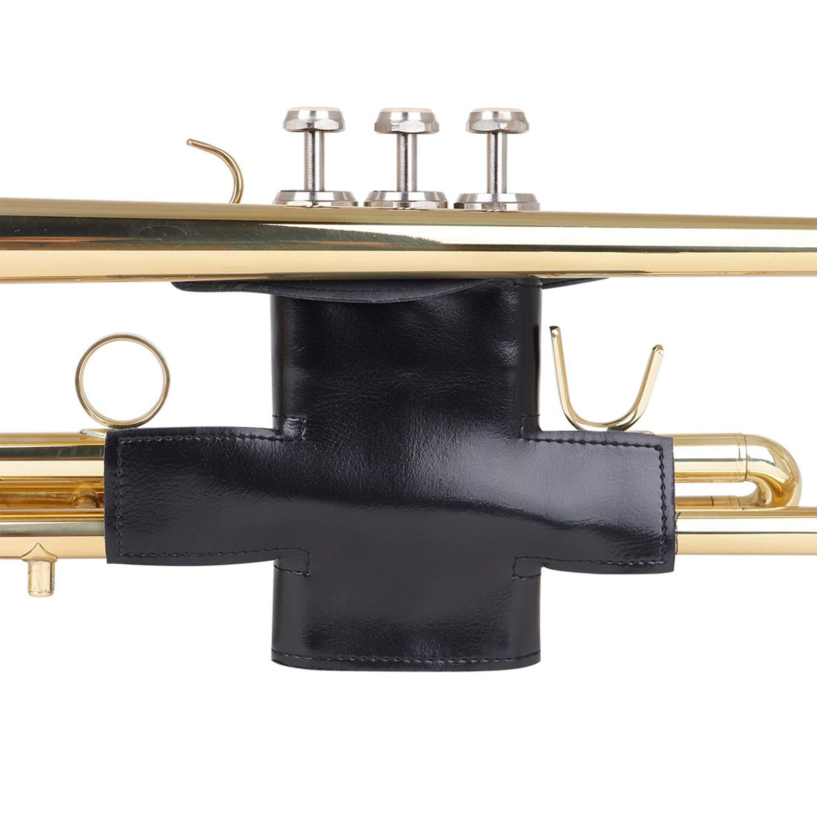 Durable Trumpet Valve Guard Trumpet Protect Cover Pro Trumpet Parts Black