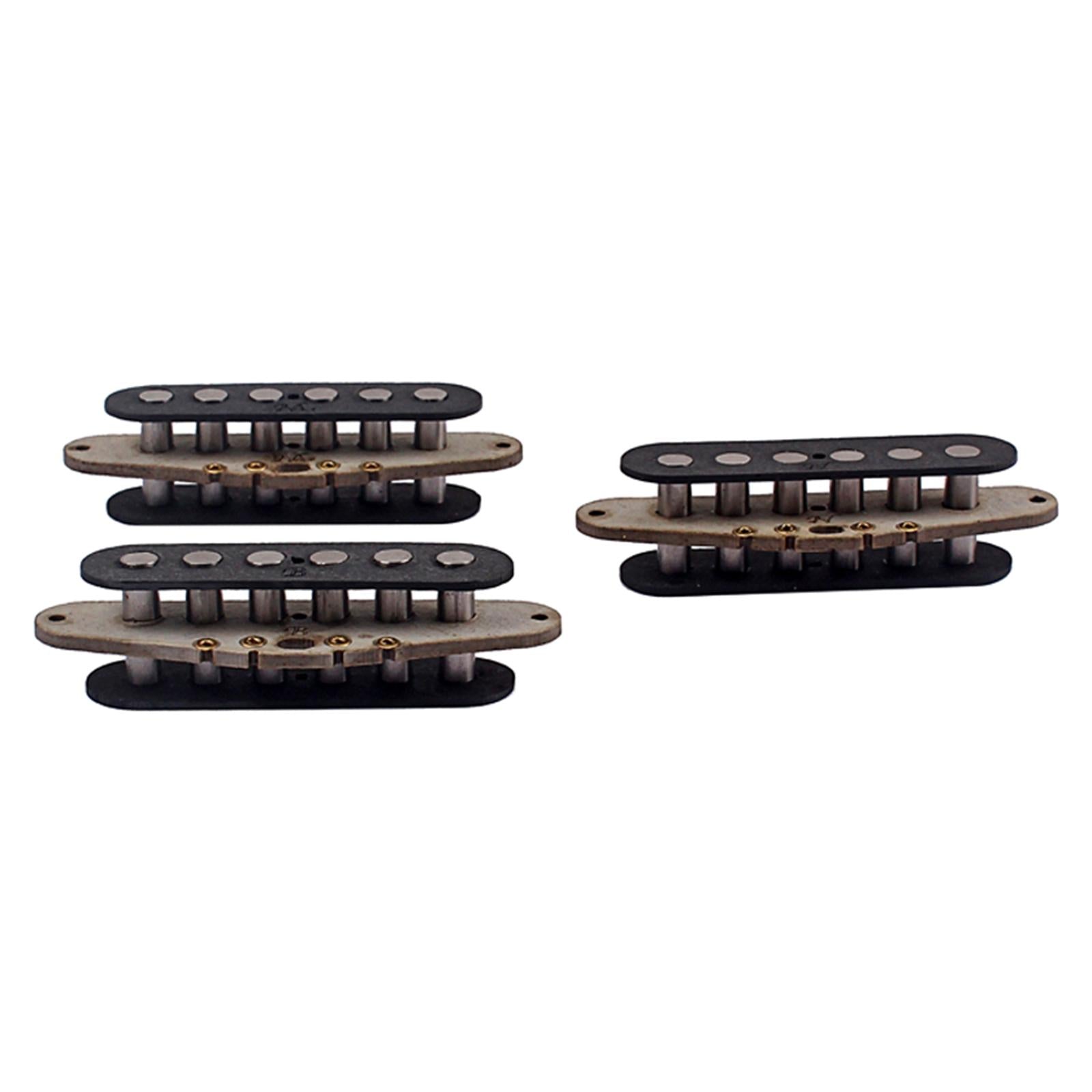 Prebuilt Constructed Neck Middle Bridage Pickup Alnico Rod Magnets for ST