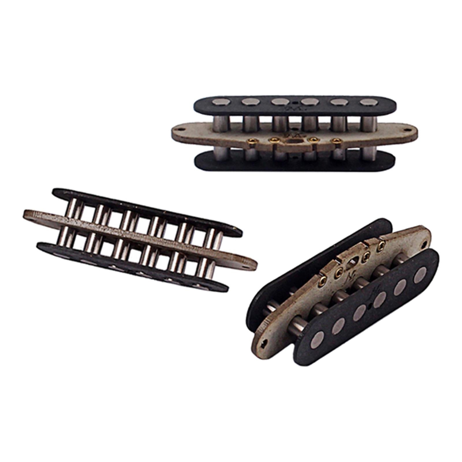 Prebuilt Constructed Neck Middle Bridage Pickup Alnico Rod Magnets for ST